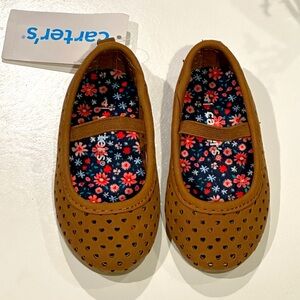 NWT toddler girls ballet flats size 4